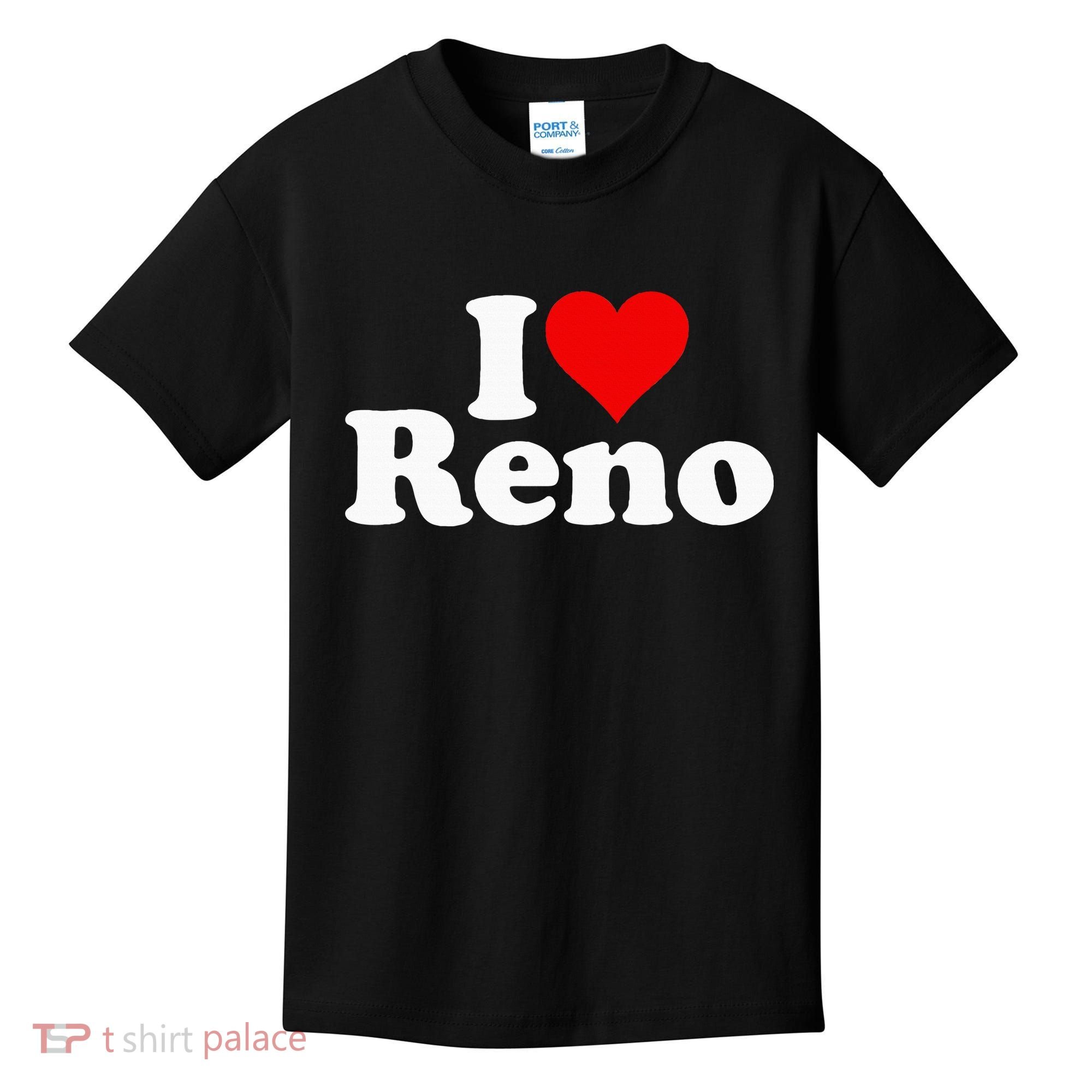 I Love Heart Reno Nevada Nv Kids T-Shirt
