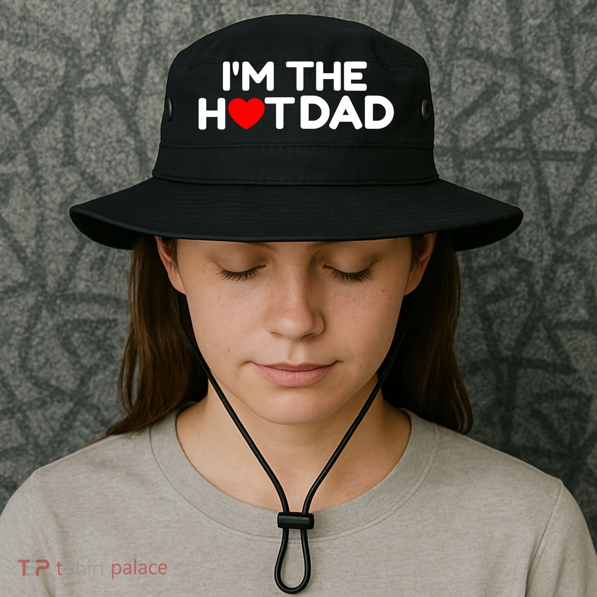 I Love Hot Dads I'm The Hot Dad Bucket Hat