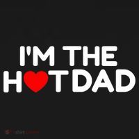 I Love Hot Dads I'm The Hot Dad Ornament thumb 1