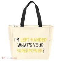 I’M Left Handed Whats Your Superpower Tote Bag thumb 0