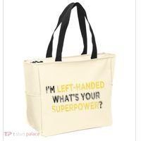 I’M Left Handed Whats Your Superpower Tote Bag thumb 2
