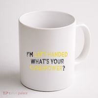 I’M Left Handed Whats Your Superpower Coffee Mug thumb 1