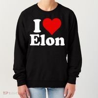 I Love Heart Elon North Carolina Women's Sweatshirt thumb 0