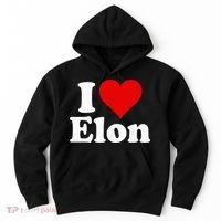 I Love Heart Elon North Carolina Hoodie thumb 0