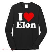 I Love Heart Elon North Carolina Long Sleeve Shirt thumb 0