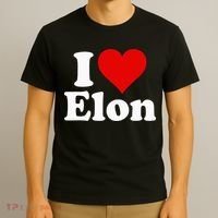 I Love Heart Elon North Carolina T-Shirt thumb 3