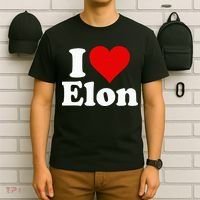 I Love Heart Elon North Carolina T-Shirt thumb 6