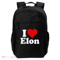 I Love Heart Elon North Carolina Backpack thumb 0