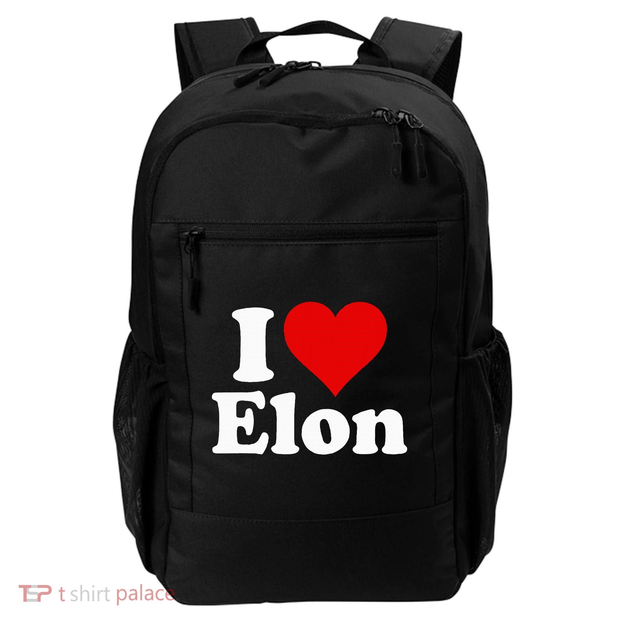 I Love Heart Elon North Carolina Backpack