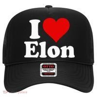 I Love Heart Elon North Carolina Hat thumb 0