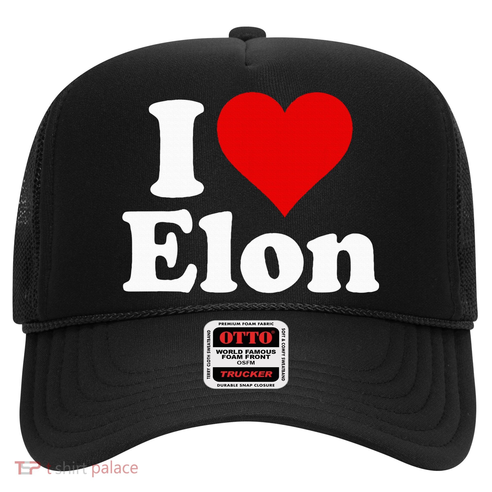 I Love Heart Elon North Carolina Hat