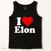 I Love Heart Elon North Carolina Tank Top thumb 2