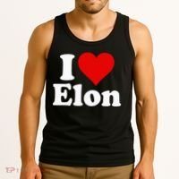 I Love Heart Elon North Carolina Tank Top thumb 3