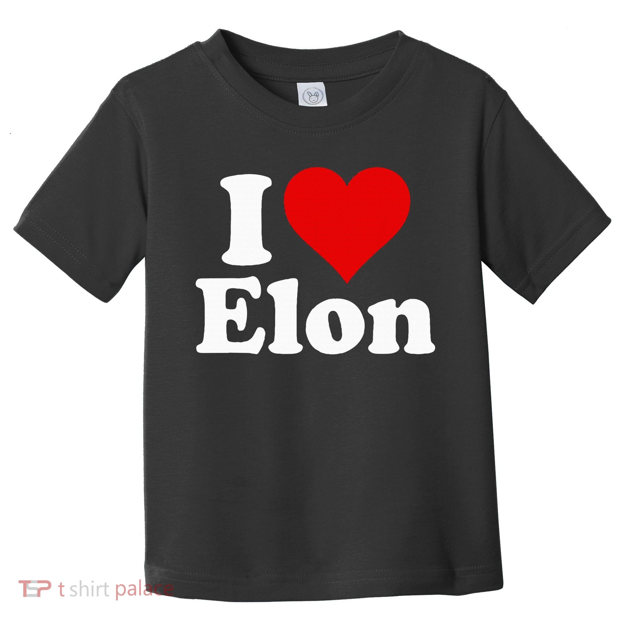 I Love Heart Elon North Carolina Toddler T-Shirt