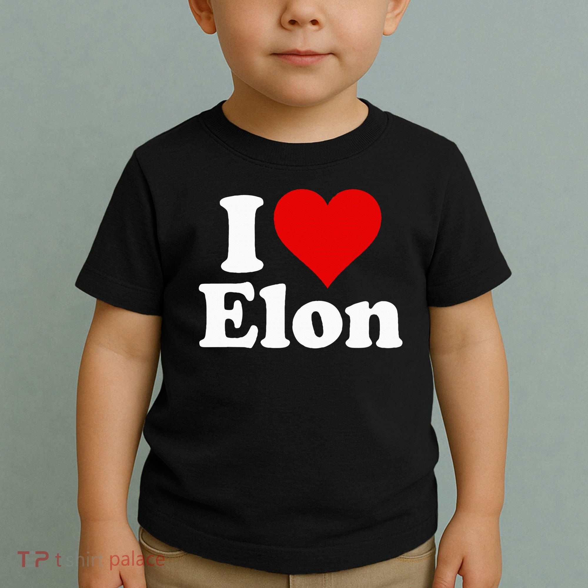 I Love Heart Elon North Carolina Toddler T-Shirt