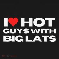 I Love Hot Guys With Big Lats Funny Mom Wife Girlfriend Women's Tank Top thumb 5