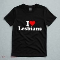 I Love Heart Lesbians T-Shirt thumb 5