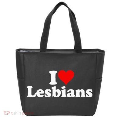 I Love Heart Lesbians Tote Bag