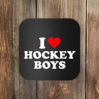 I Love Hockey B.O.Y.S Coaster thumb 0