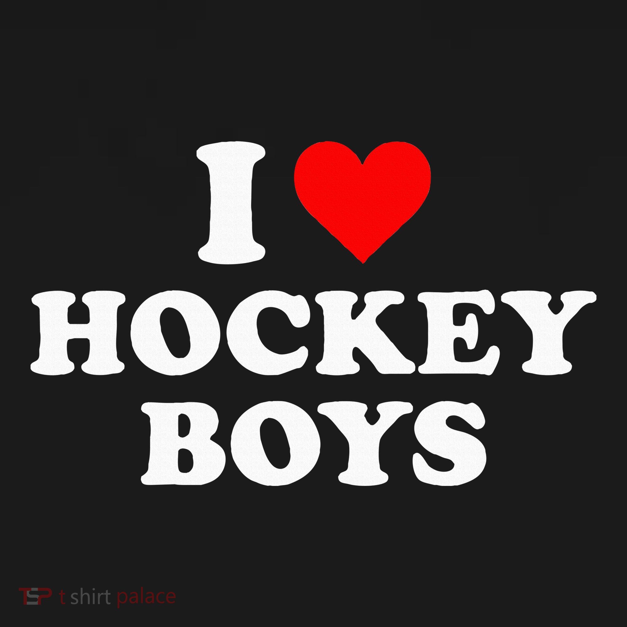 I Love Hockey B.O.Y.S Mousepad