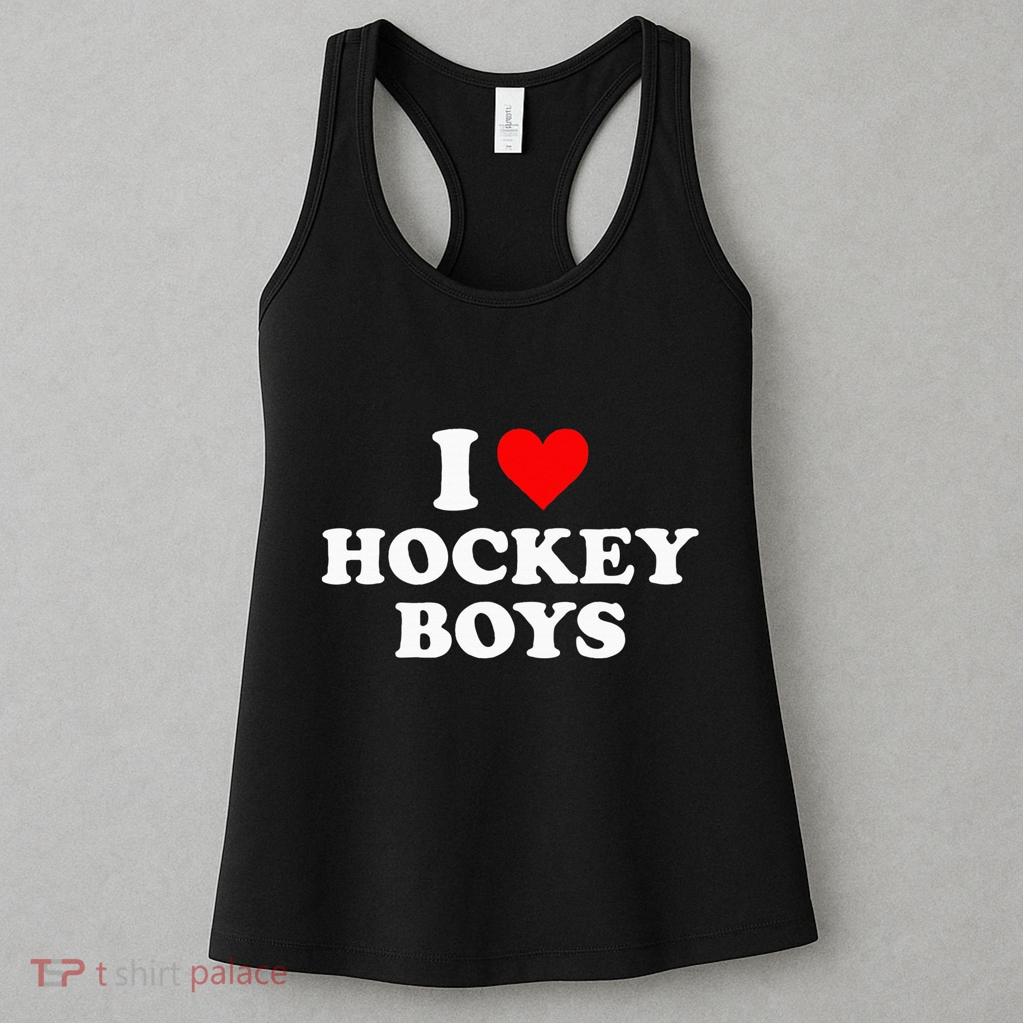 I Love Hockey B.O.Y.S Women's Tank Top