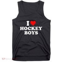 I Love Hockey B.O.Y.S Tank Top thumb 0