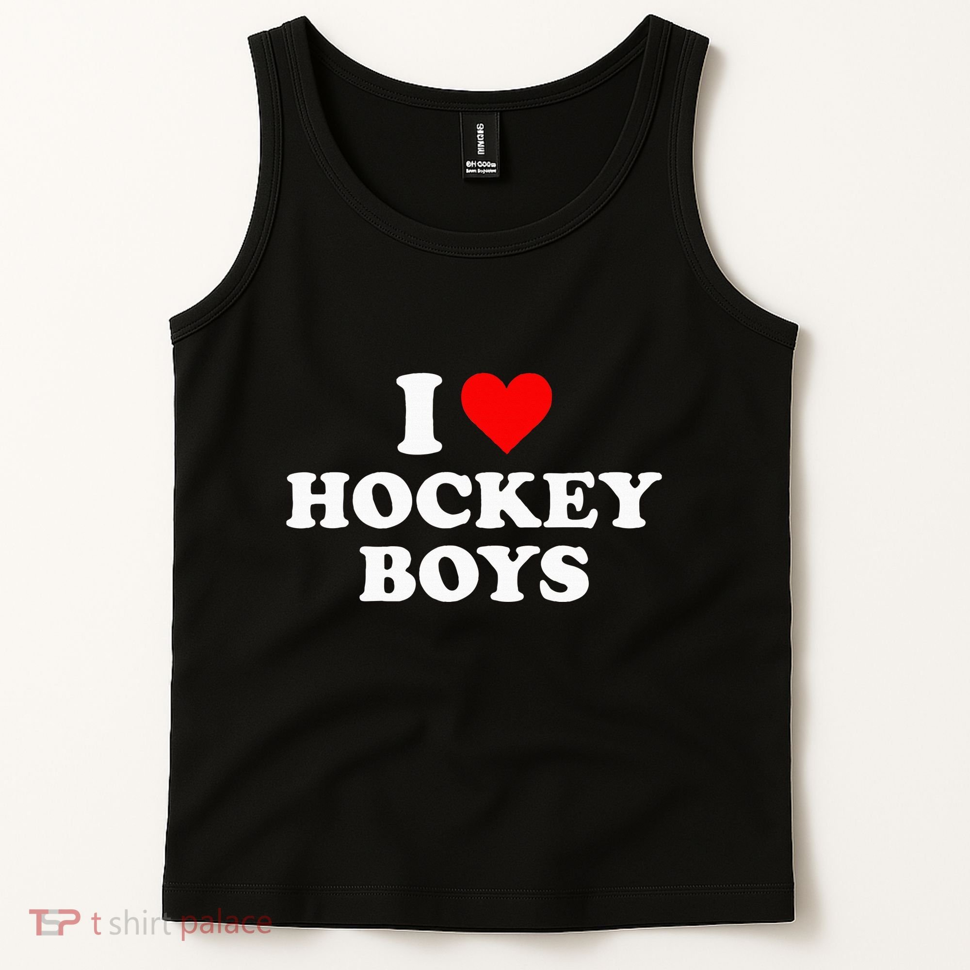 I Love Hockey B.O.Y.S Tank Top