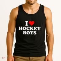 I Love Hockey B.O.Y.S Tank Top thumb 3