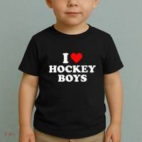 I Love Hockey B.O.Y.S Toddler T-Shirt thumb 2