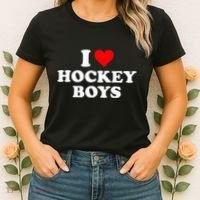 I Love Hockey B.O.Y.S Women's T-Shirt thumb 2