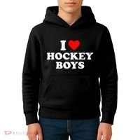 I Love Hockey B.O.Y.S Kids Hoodie thumb 4