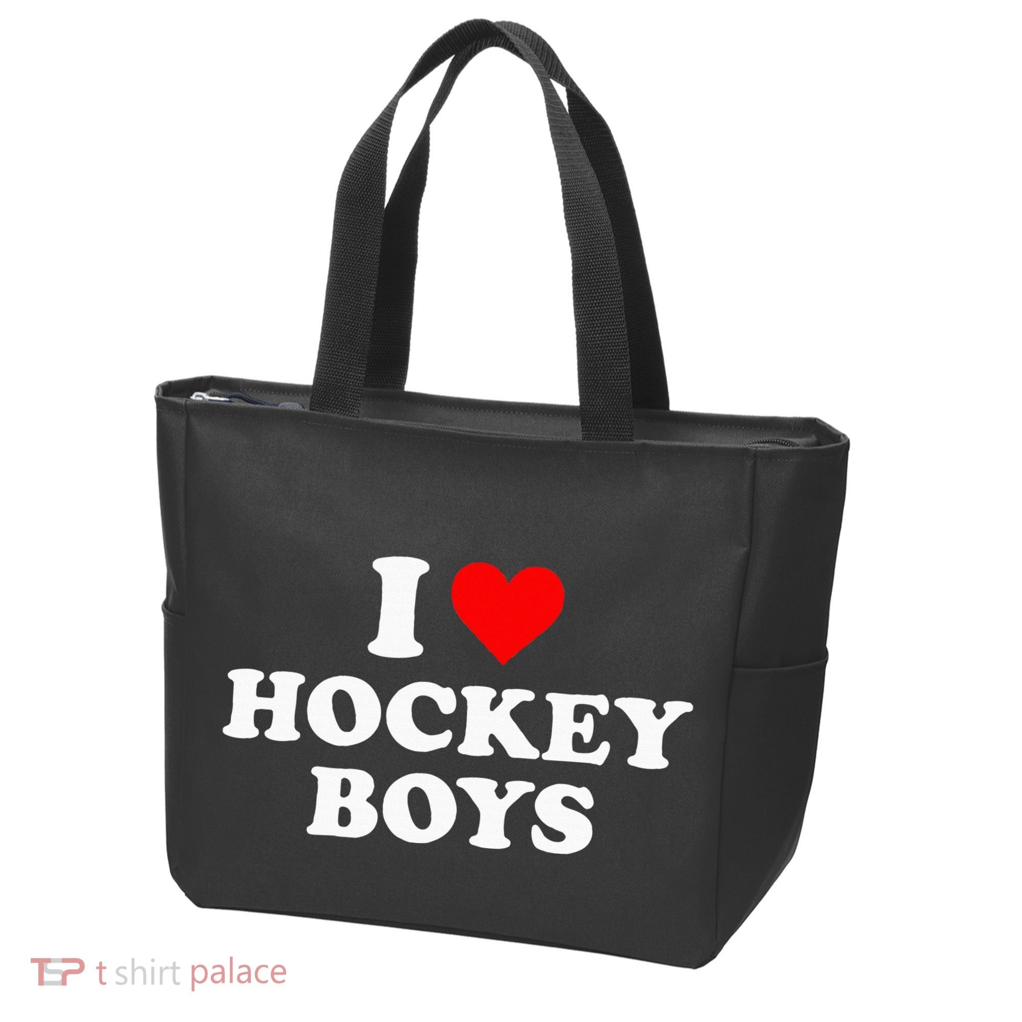I Love Hockey B.O.Y.S Tote Bag