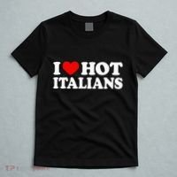 I Love Hot Italians I Heart Hot Italians T-Shirt thumb 5