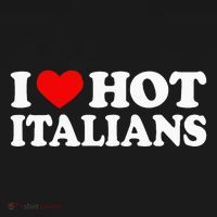 I Love Hot Italians I Heart Hot Italians Mousepad thumb 1
