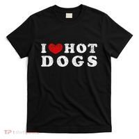 I Love Hot Dogs I Heart Hot Dogs T-Shirt thumb 0