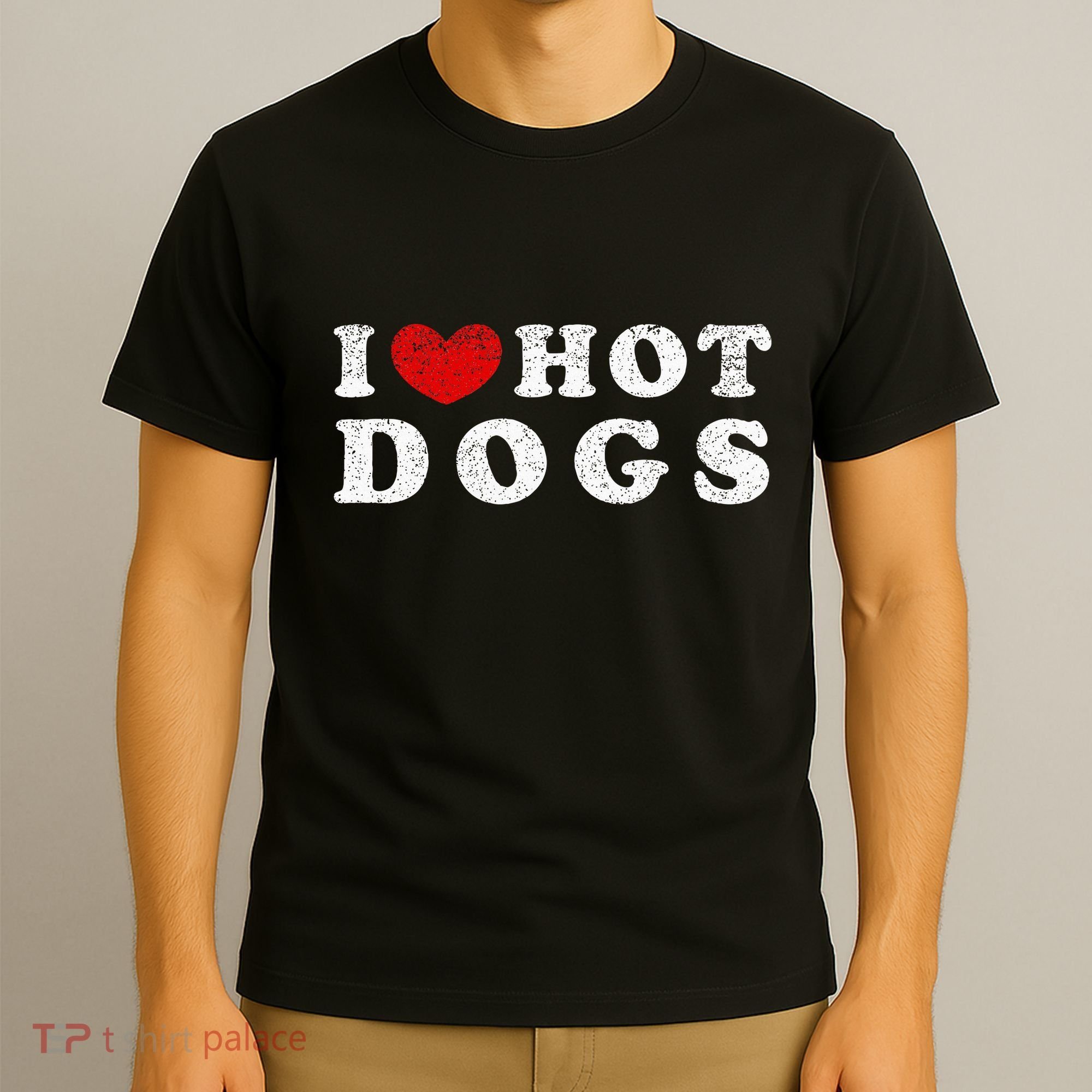 I Love Hot Dogs I Heart Hot Dogs T-Shirt