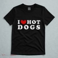 I Love Hot Dogs I Heart Hot Dogs T-Shirt thumb 5