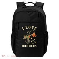 I Love Hummers Awesome Hummingbird Lover Backpack thumb 0