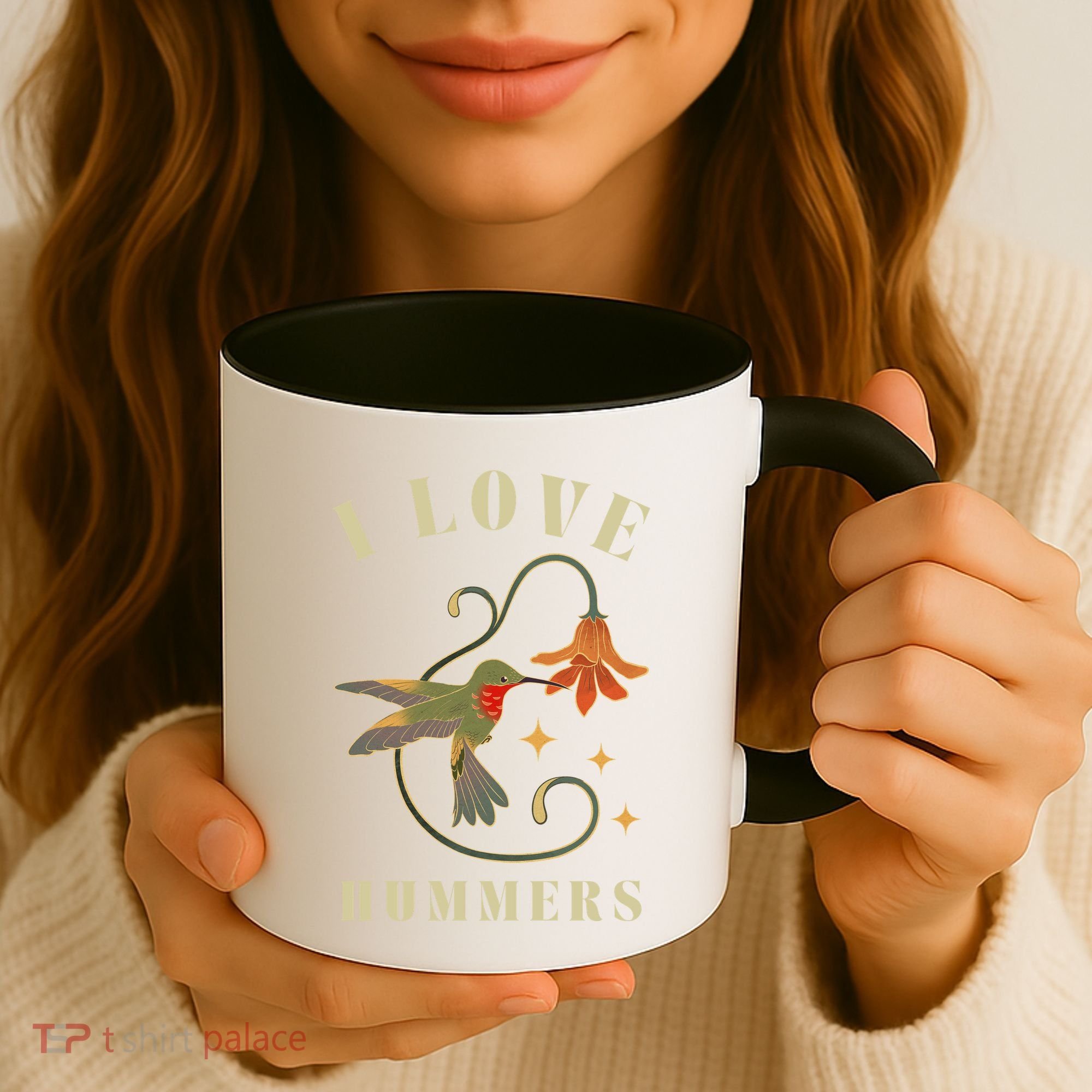I Love Hummers Awesome Hummingbird Lover Coffee Mug