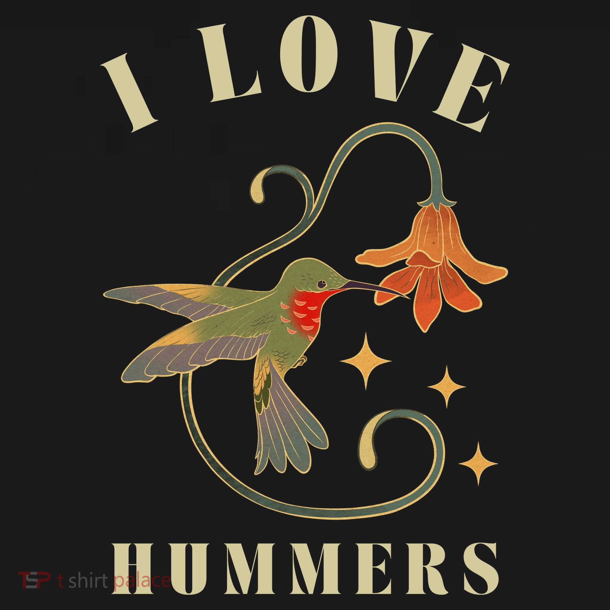 I Love Hummers Awesome Hummingbird Lover Ornament