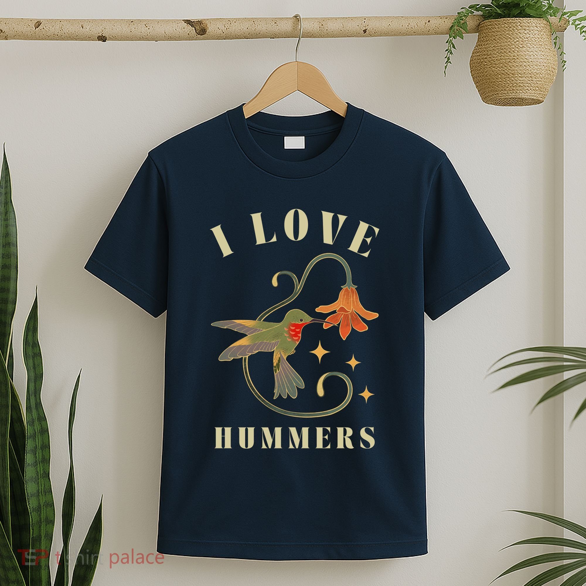I Love Hummers Awesome Hummingbird Lover T-Shirt