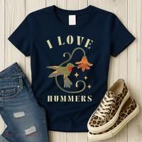 I Love Hummers Awesome Hummingbird Lover Women's T-Shirt thumb 3