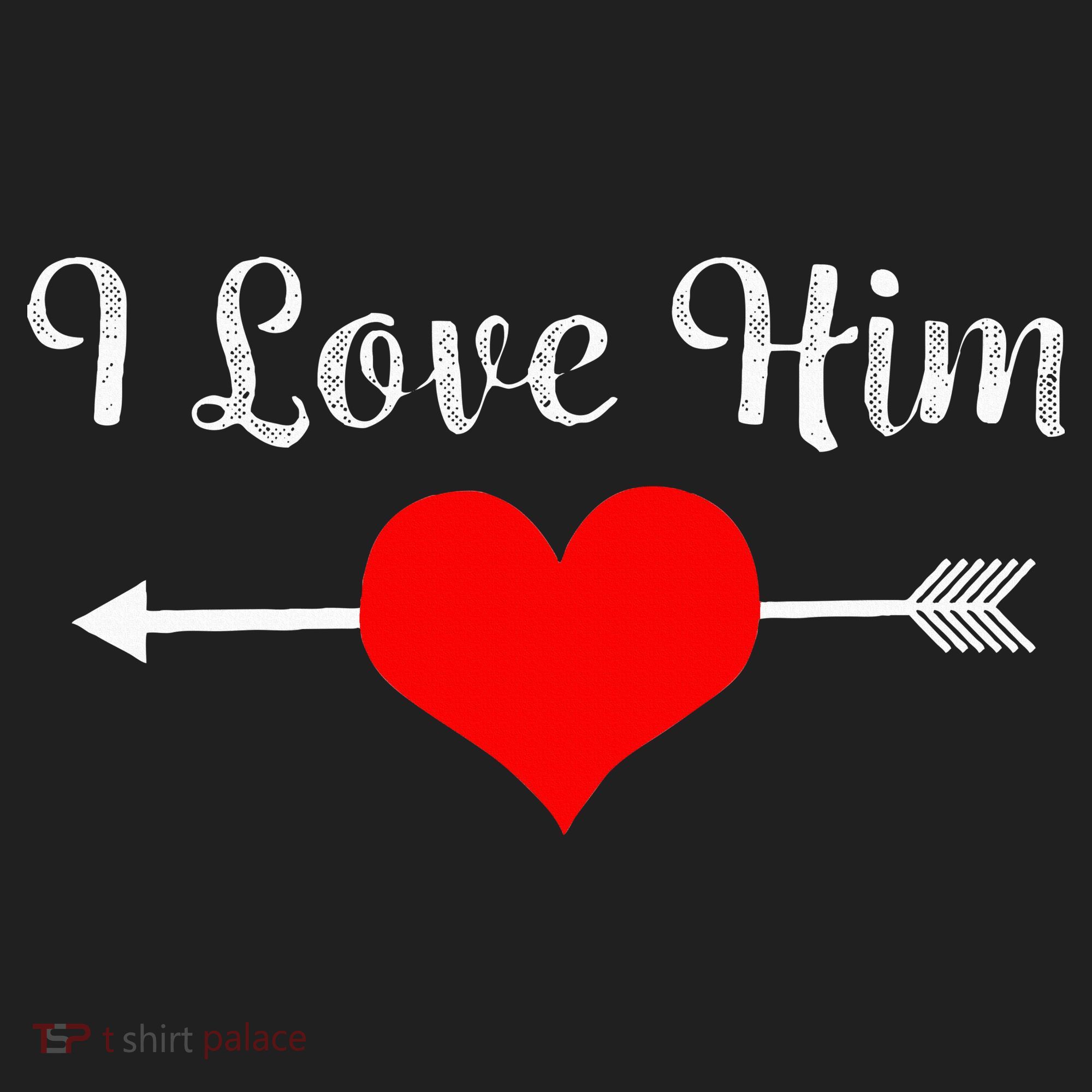 I Love Him For Couples Matching Sets Women's Sweatshirt