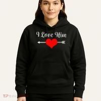 I Love Him For Couples Matching Sets Hoodie thumb 5