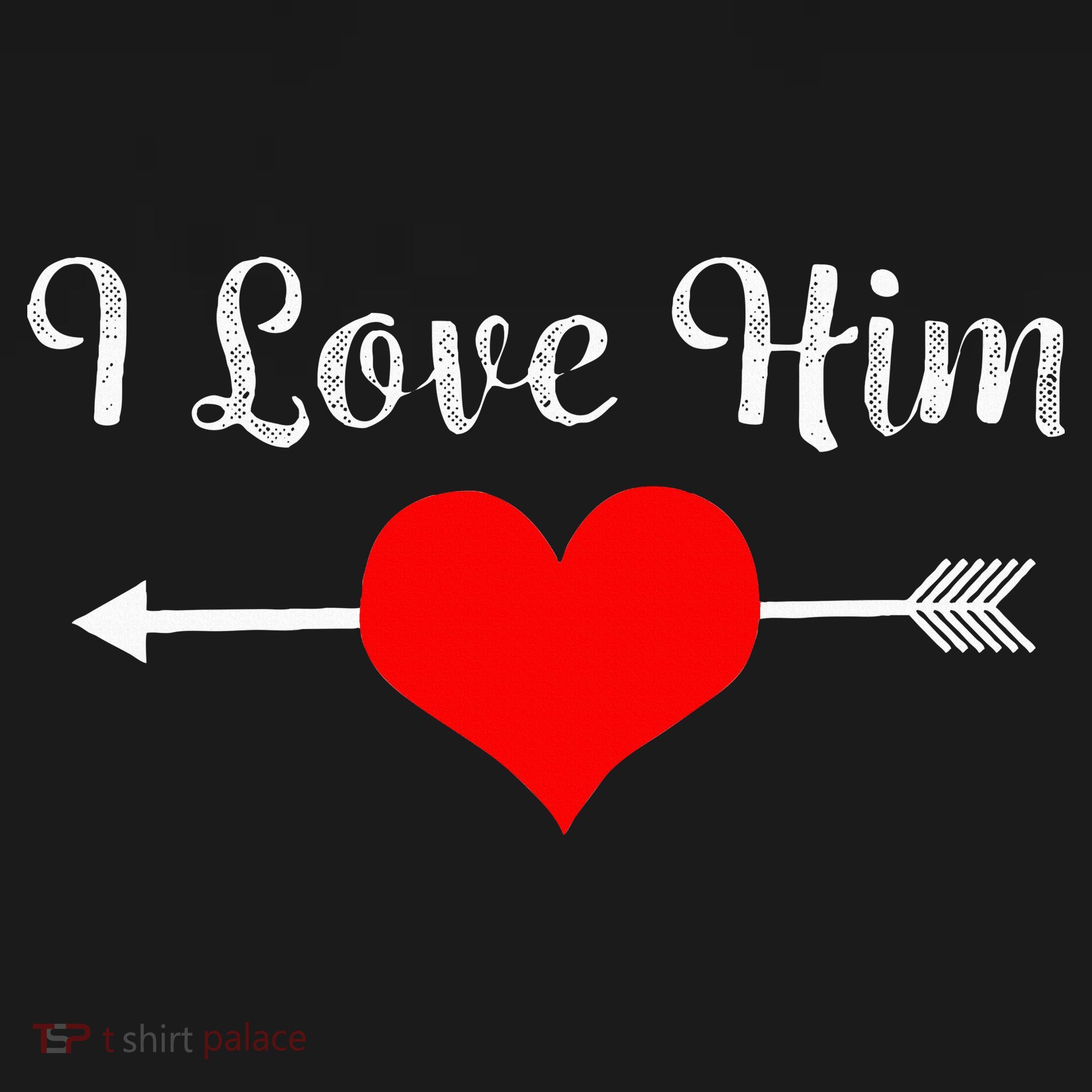 I Love Him For Couples Matching Sets Kids Hoodie