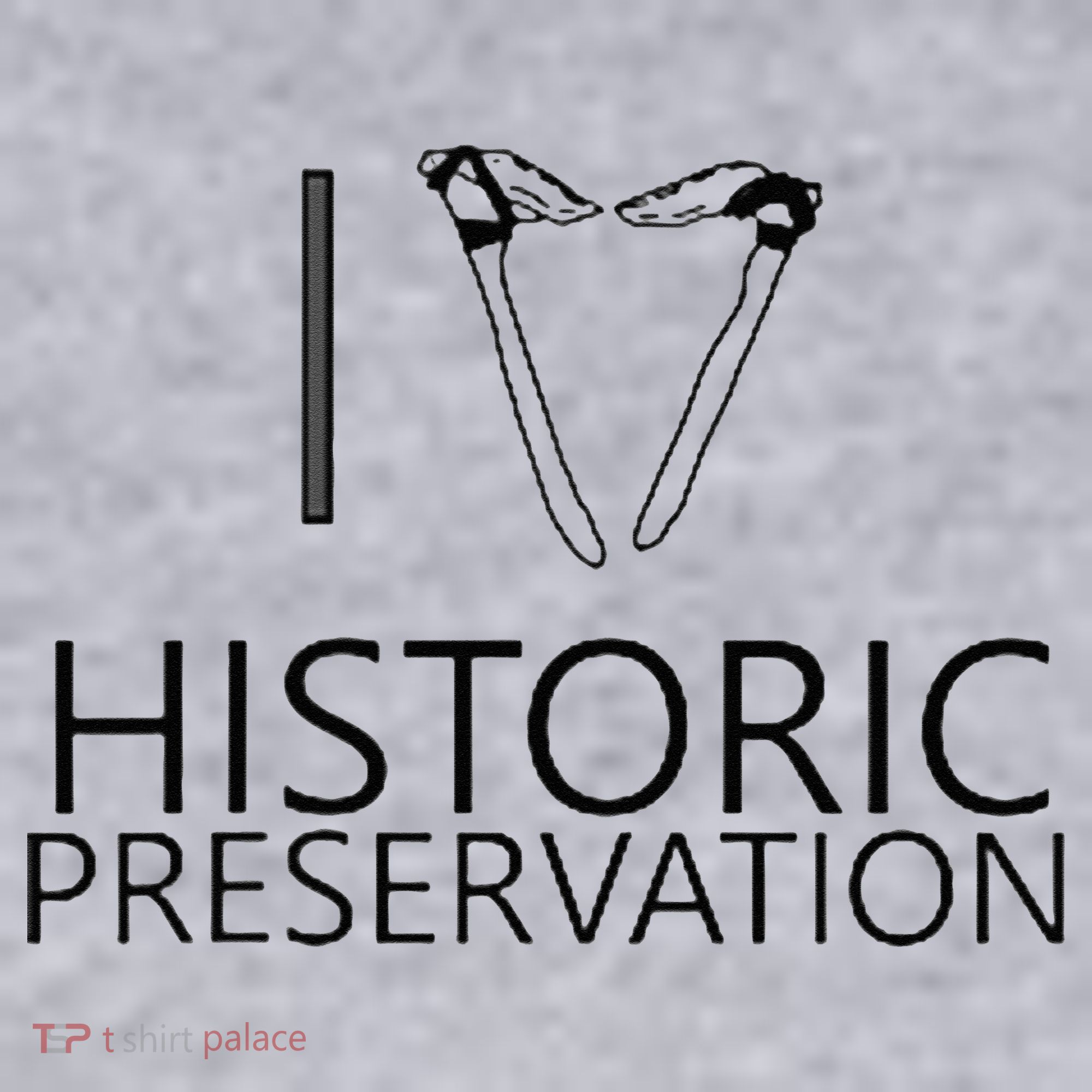 I Love Historic Preservation Women's Sweatshirt