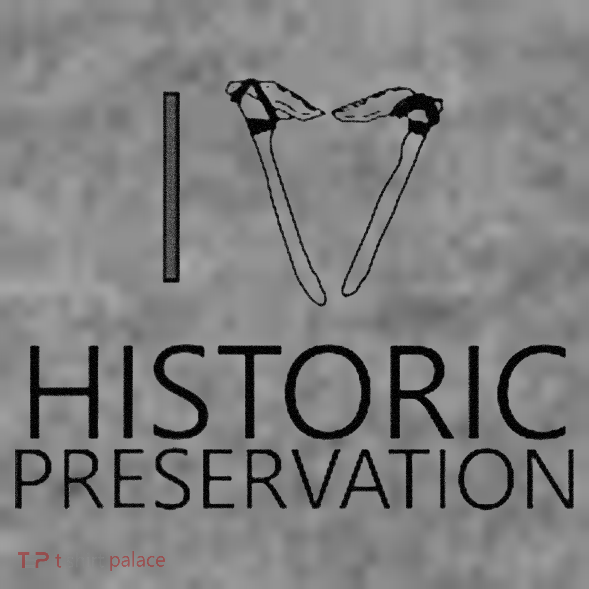 I Love Historic Preservation Toddler Hoodie