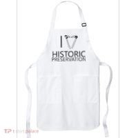 I Love Historic Preservation Apron thumb 0
