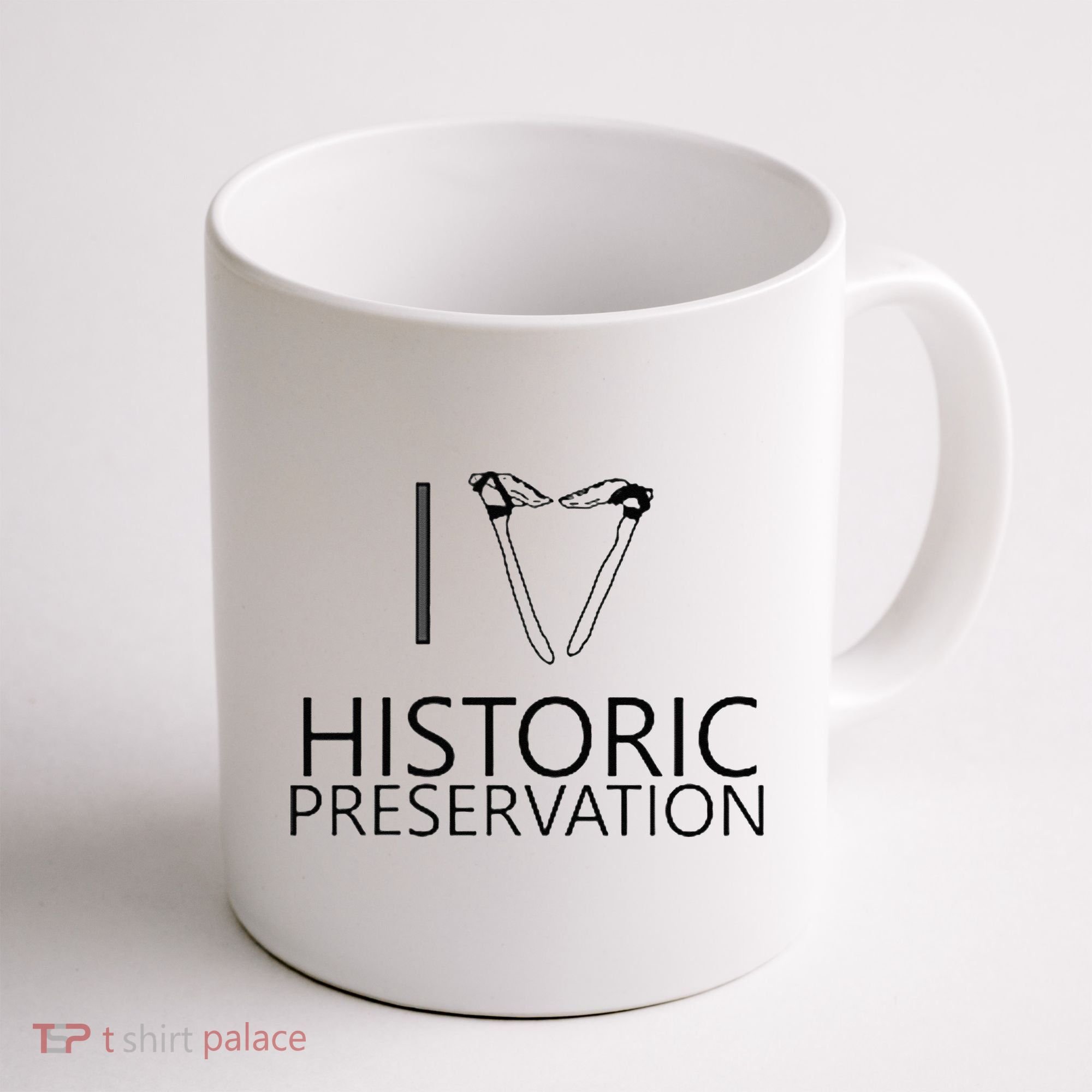 I Love Historic Preservation Coffee Mug