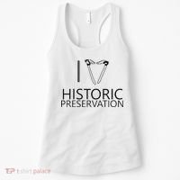 I Love Historic Preservation Women's Tank Top thumb 0
